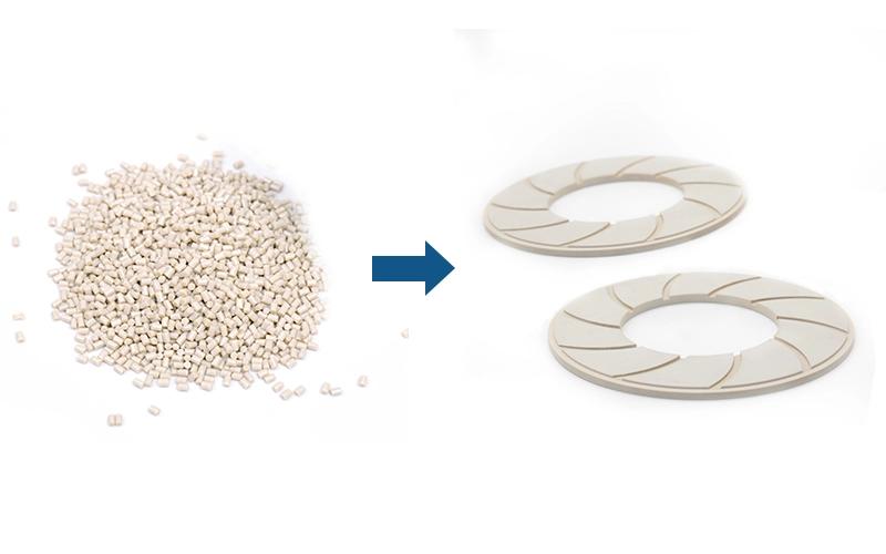 PEEK chargé en fibre de verre