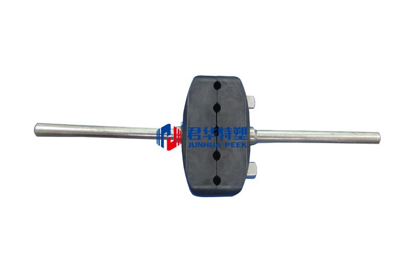 Clip de fixation pour aiguille en acier à cinq trous en PEEK