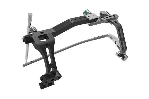 PEEK Clou tibial intramédullaire avec support de visée ajustable