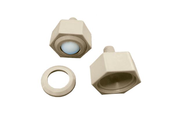 Base et couvercle universels en PEEK