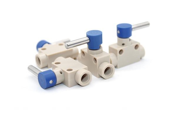 Soupape d’arrêt en PEEK