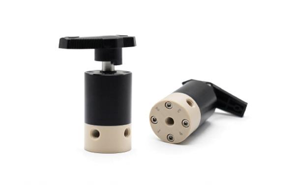 Soupape de commutation manuelle en PEEK