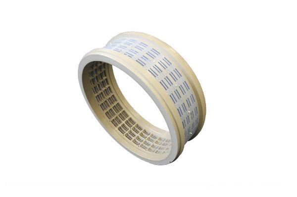 Anneaux plaqués en PEEK