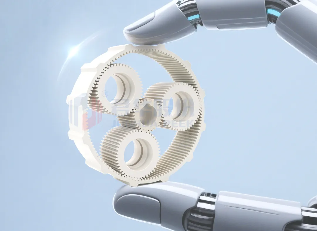 Les engrenages en PEEK redéfinissent les performances d’entraînement des moteurs sans noyau à godet