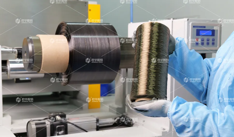 Fibre de basalte continue / PEEK Pré-imprégné unidirectionnel — Association parfaite pour la technologie de bobinage laser - Junhua Fibre de basalte continue / PEEK Pré-imprégné unidirectionnel — Association parfaite pour la technologie de bobinage laser Image 1